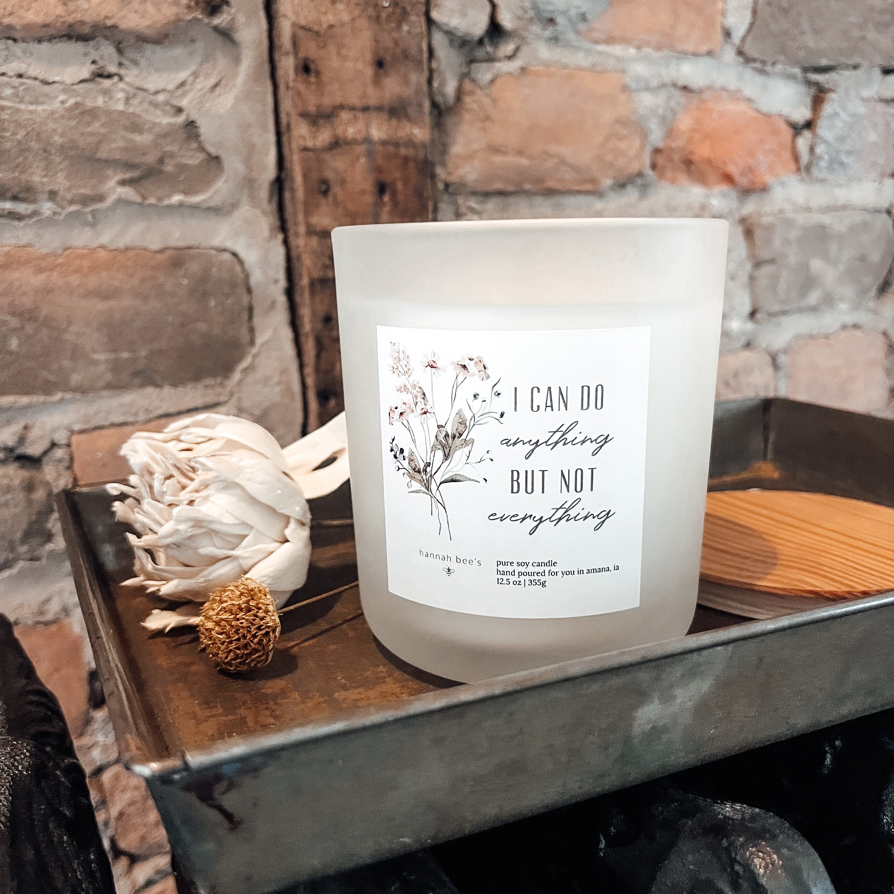 I can do anything - 12.5 oz candle